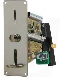 COIN MECHANISM FOR 2 EURO COIN, WITH MICROSWITCH
