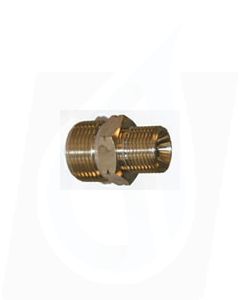 Male Adaptor QS BRASS M22M X 3/8"M"
