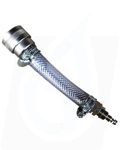 Adaptor - Male EZ-Snap™ Type Coupling to Hozelock 1/2" Female Straight Through Coupling