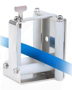 HOSE GUIDE, WALL MOUNTED, WITH LOCK