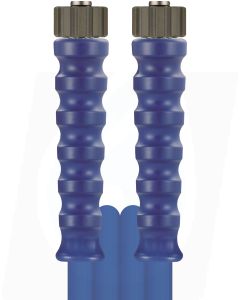 HIGH PRESSURE HOSE, BLUE, 2 WIRE, SMOOTH COVER, 400 BAR