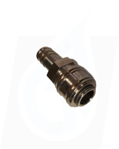 GrippaHOSE PRO 26 NP VALVED End Coupling to 1/2" / 13mm Hose Barb