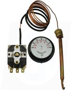 THERMOSTAT C/W SWITCH 30-150C 1200mm PROBE