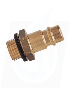 GrippaHOSE PRO 26 VALVED Plug to 1/4" Male Thread"