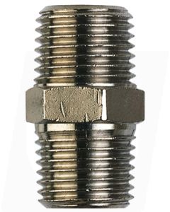 Nickel Plated Brass Male Thread BSPT Nipple