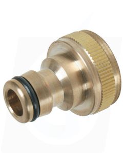 Quick Release Brass Hose Plug with ¾" Female Screw Socket