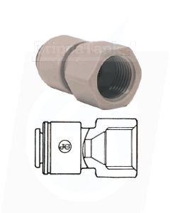 "3/8"" x 9/16 BSW FEMALE ADAPTOR"