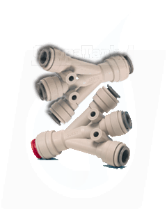 "3 WAY SPLITTER : 1/2"" - 3/8"""