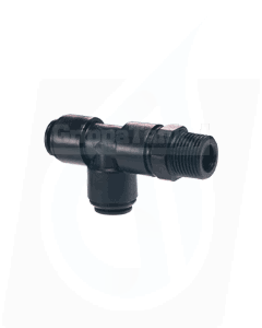 6mm  x 1/4 bsp  SWIVEL E/L TEE