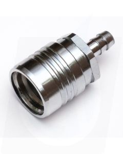 Quick Release Straight -Through Coupling With 6mm Hose Barb