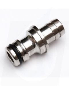 Quick Release Metal Hose Plug with ½" Hose Barb