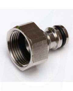 Quick Release Metal Hose Plug with ¾" Female Screw Socket