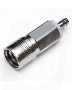 Quick Release Shut-Off Coupling with 6mm Hose Barb