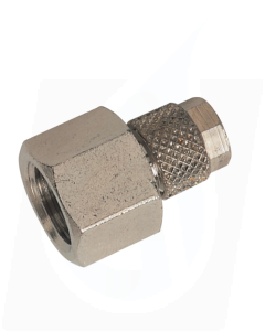 "Kelm QF Fitting: 06/04MM OD X 1/4"" BSPP FEM STUD"