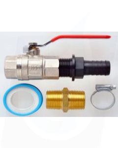 Tap Kit 1 - 1" Outlet to 1" Valve to 25mm Hosetail