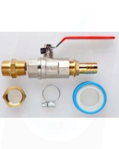 Tap Kit 2 - 1" Outlet to 3/4" Valve to 1/2" Barb