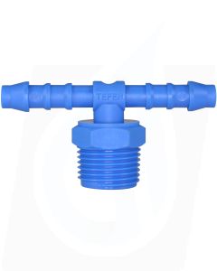 TEE HOSE TAIL 1/8"M X 6mm