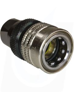 TEMA COUPLING 3/8" WITH NON RETURN VALVE