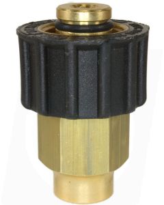 COUPLING M22 F X 1/4&quot;F TO SUIT 15mm NOSE