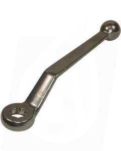 HANDLE FOR BALL VALVES, STAINLESS STEEL 