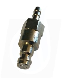 EZ-Snap™ Type 5mm Valved Hose Tail / Male Plug