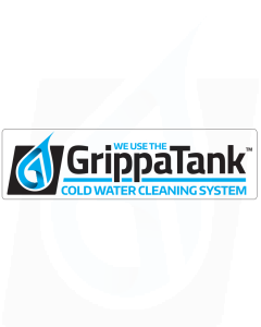"Van Sticker - ""We Use The GrippaTank Cold Water System"" "