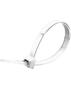 PACK OF 100 WHITE CABLE TIES