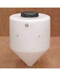 100 Litre Conical Tank c/w 8