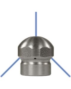 SEWER NOZZLE 1/8&quot;F 06 1X0.85 3X0.85