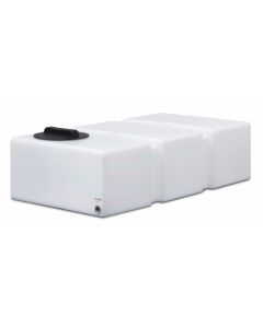 155 Litre Flat Tank 8" Int. Plain Lid
