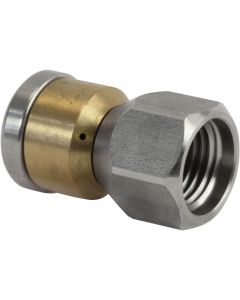 ST49.1 ROTATING SEWER NOZZLE 1/4&quot;F 09 2X0.80 3X