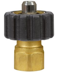 FEMALE TO FEMALE QUICK SCREW COUPLING ADAPTOR ST241-1/2"F to 3/8"F