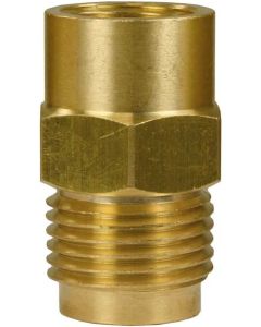 FEMALE TO MALE BRASS QUICK SCREW NIPPLE COUPLING ADAPTOR ST241-1/4"F to 1/2"M