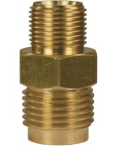 MALE TO MALE BRASS QUICK SCREW NIPPLE COUPLING ADAPTOR ST241-1/2"M to 1/2"M
