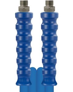 HIGH PRESSURE HOSE, BLUE, 2 WIRE, SMOOTH COVER, 400 BAR
