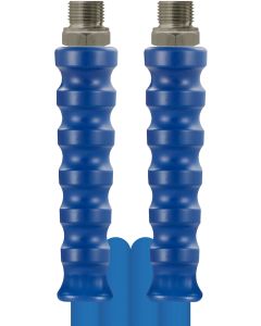HIGH PRESSURE HOSE, BLUE, 2 WIRE, WRAPPED COVER, 400 BAR