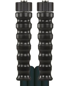 HIGH PRESSURE HOSE, BLACK, 2 WIRE, WRAPPED COVER, 400 BAR