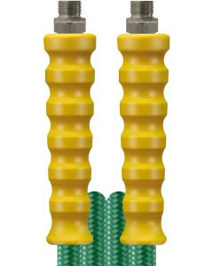 HIGH PRESSURE HOSE, GREEN, 2 WIRE, WRAPPED COVER, 400 BAR