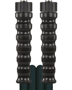 HIGH PRESSURE HOSE, BLACK, 2 WIRE, WRAPPED COVER, 500 BAR