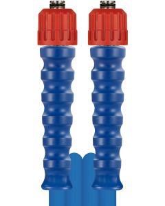 HIGH PRESSURE HOSE, BLUE, 2 WIRE, WRAPPED COVER, 600 BAR