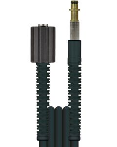 HIGH PRESSURE HOSE, BLACK, FLEXY, 300 BAR, SWIVEL OUTLET