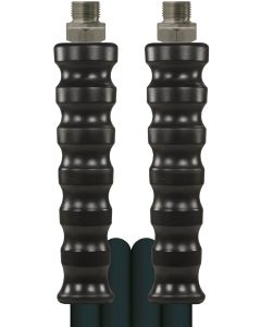 HIGH PRESSURE HOSE, BLACK, 1 WIRE, WRAPPED COVER, 315 BAR