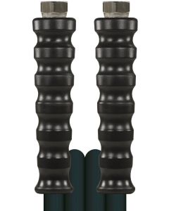 HIGH PRESSURE HOSE, BLACK, 1 WIRE, SMOOTH COVER, 210 BAR