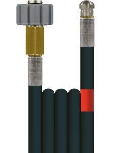 SEWER HOSE 15M DN6 300B M21FX1/8&quot; NOZZLE