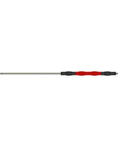 ST9.7 LANCE WITH INSULATION, 700mm, 1/4"M, RED