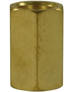 FEMALE TO FEMALE BRASS SOCKET ADAPTOR-1/4"F to 1/4"F