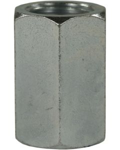 FEMALE TO FEMALE ZINC PLATED STEEL SOCKET ADAPTOR-1/2"F to 1/2"F