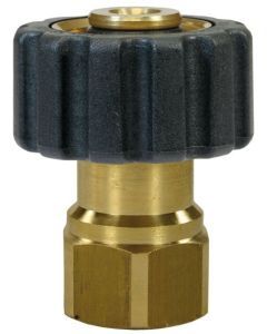 FEMALE TO FEMALE QUICK SCREW COUPLING ADAPTOR ST40-M22 F to 1/8"F