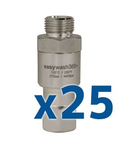 EASYWASH365+ SWIVEL 1/4"F x 3/8"M, BOX OF 25