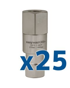 EASYWASH365+ SWIVEL 1/4"F x 1/4"F, BOX OF 25